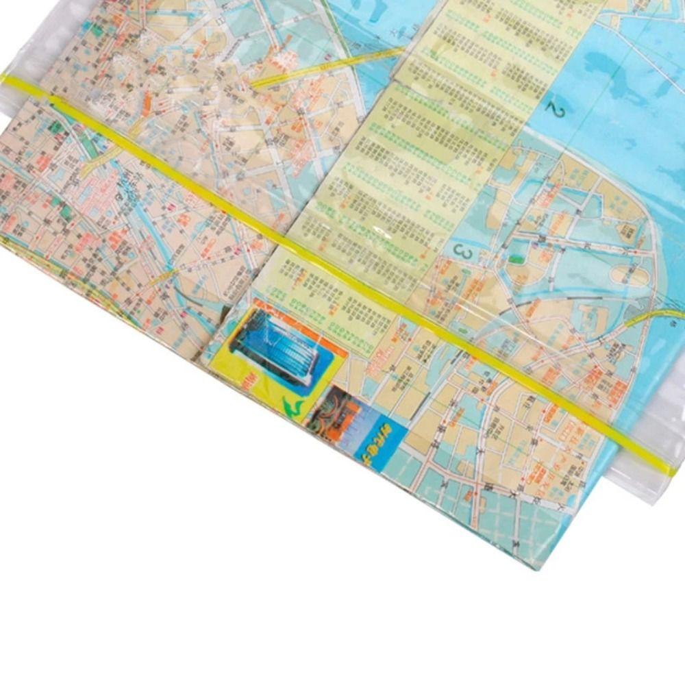 Document Holder PVC Storage Pouch Map Waterproof Bag Map Dry Bag Waterproof Bags Map Case