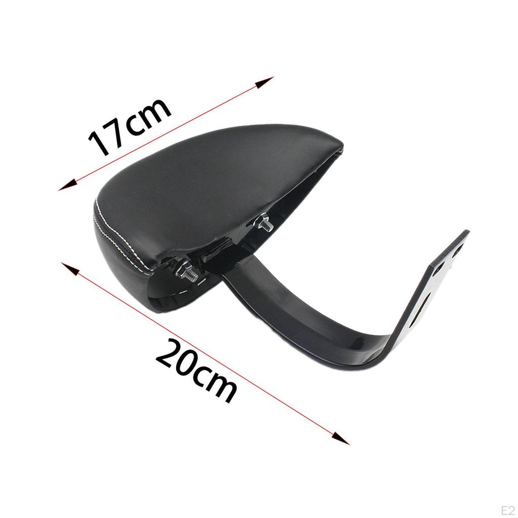 Electric Scooters Backrest Sissy Bar Back Rest for Bikes Wear Resistant Rear Passenger Seat