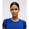 Lululemon Swiftly Tech Short Sleeve Shirt 2.0  Hip Length Deep Sea Blue Deep Sea Blue