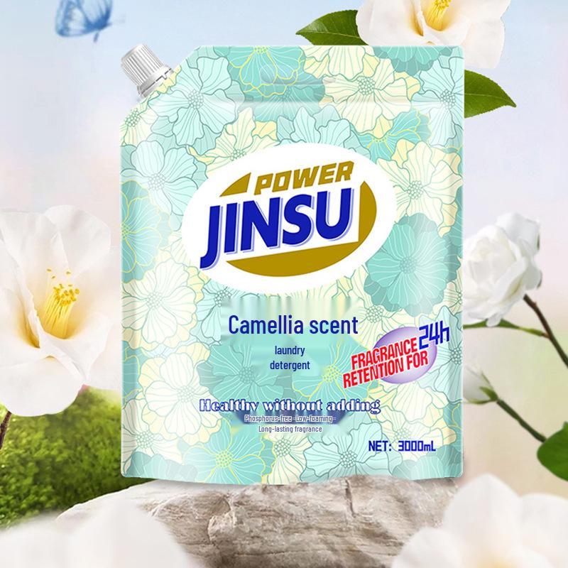 Camellia Fragrance Soft Care Laundry Detergent, 6 Jin Barrel, Long-Lasting Scent
