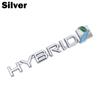 3D Metal HYBRID Car Sticker Emblem Badge for Hybrid Logo Toyota Prius Camry Crown Auris Rav4s Ford S-MAX Fusion Explorer Limited ESB3