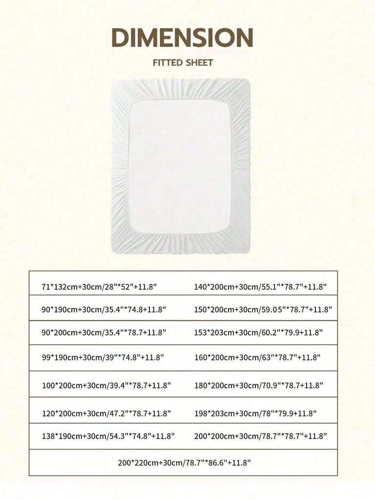 3PCS Gray Fitted Sheet Set Modern Style White Tree Branche Leaf Pattern Print Flat Sheet With 2Pillowcases For Dormitory Decor