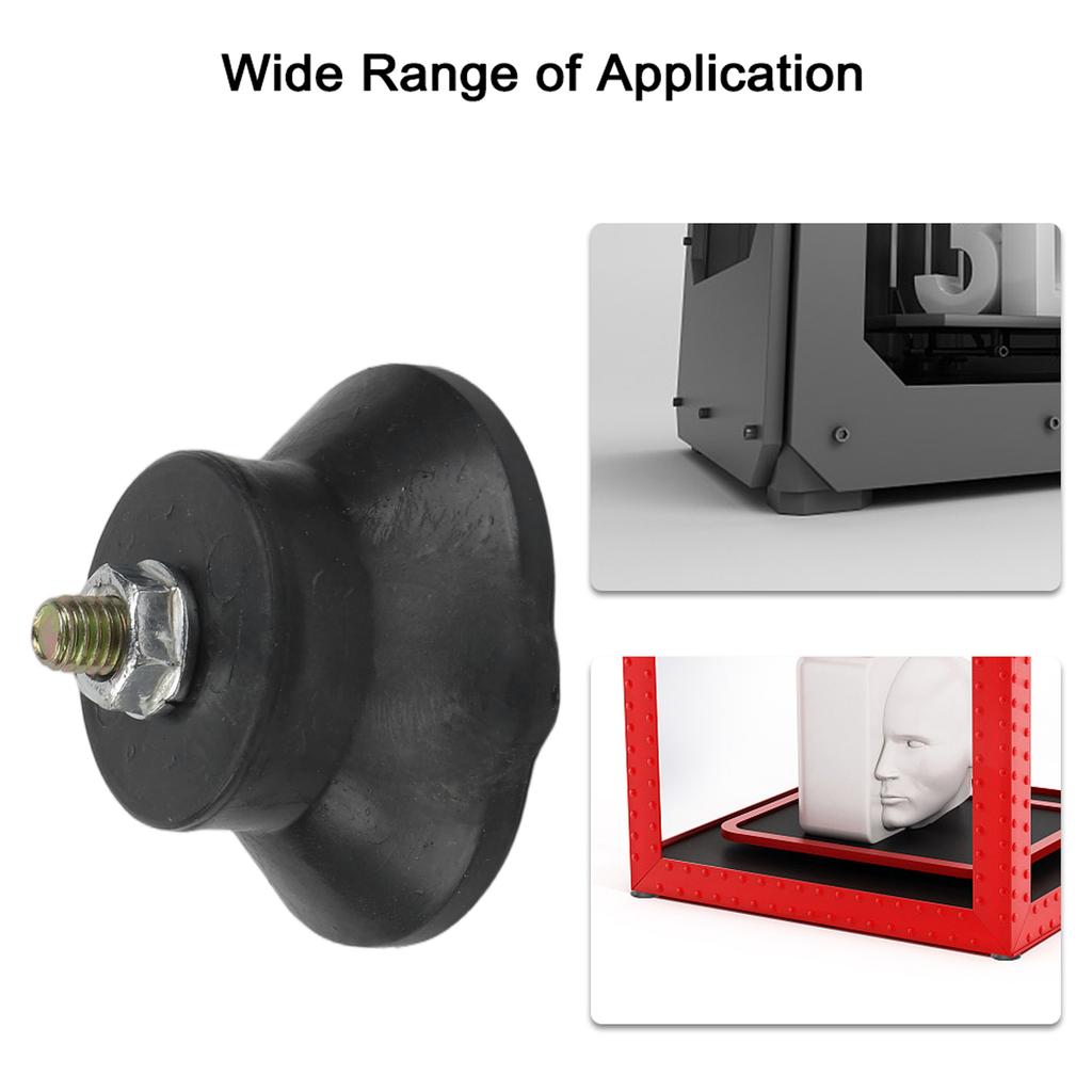 Foot Pad Air Compressor 4Pcs/Set Accessories Black Components