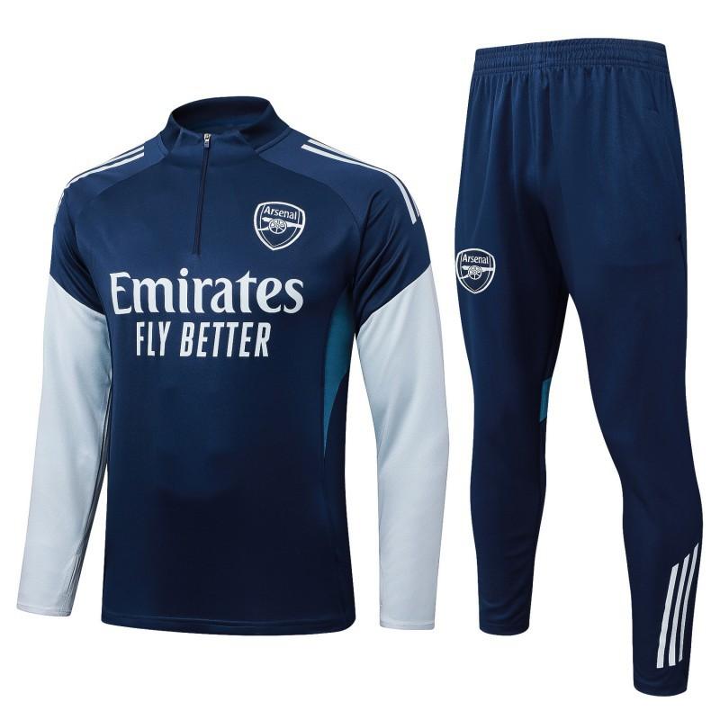 Fußball Paris Trainingskleidung Arsenal Chelsea Juve Flamenco Halbzipp Langarm Anzug