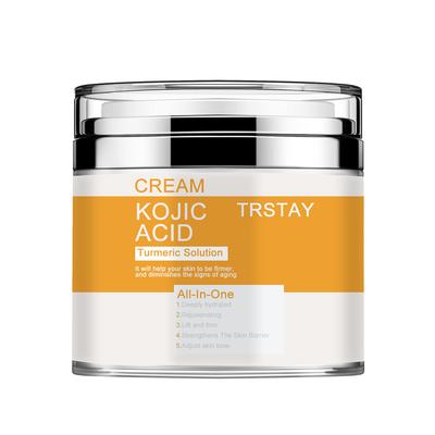 Kojic Acid krém na obličej, hydratační krém na obličej s kyselinou hyaluronovou a kolagenem, retinolový hydratační krém na obličej a krk, ženy a muži, den a noc