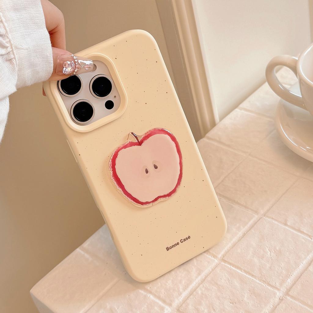 Three Dimensional Fruits Suitable for Apple 17pro Max Mobile Phone Case Iphone16 Silicone 1314 Niche