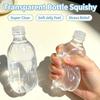 Clear Slow Rising Water Bottle Fidget Toy Jelly Squeeze Soft Non-Sticky Stress Relief Toy for Adults Work Break Relaxation
