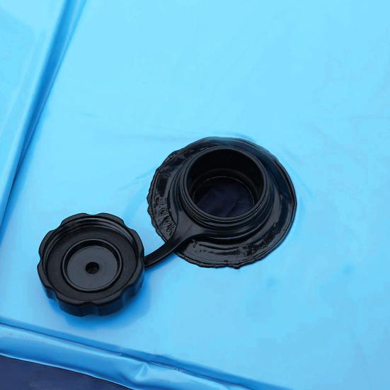 Foldable Pet Pool Large PVC Dog Bath Tub with Drain Valve Non-Slip Base Children Sandbox Pool for Outdoor Beach Use