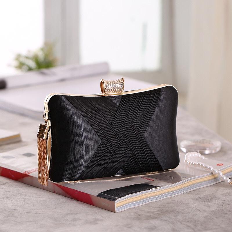 Evening Bags Tassel Fashion Ladies Day Clutch Bag Small Shoulder Handbags Female Party Wedding Evening Bag for Women Phone Purse