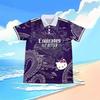 2025 Summer Fashion Casual Sanrio Hello Kitty 3D Breathable Quick Drying Breathable Quick Drying Polo Shirt