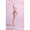 Tbmodel Worldbox 1/6 Scale Figure, Female, Articulated Body Set, Cosplay Action Figure, AT201, White Skin, No Head or Clothes, Includes Interchangeabl