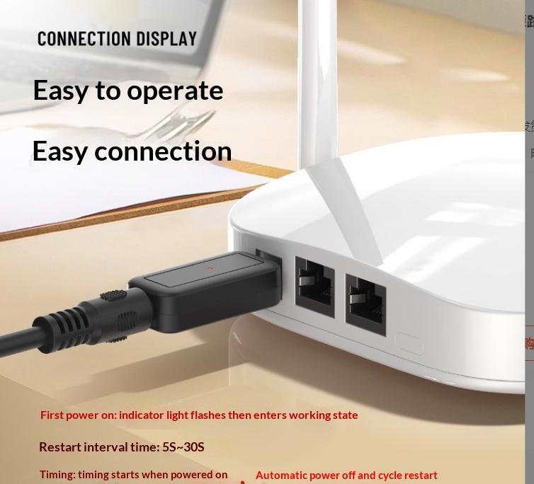 Dc Wifi Auto Reboot Router Router 24H Automatic Power Off Reset Tool 5.5X2.1Mm Restart Control Line 5V-24V