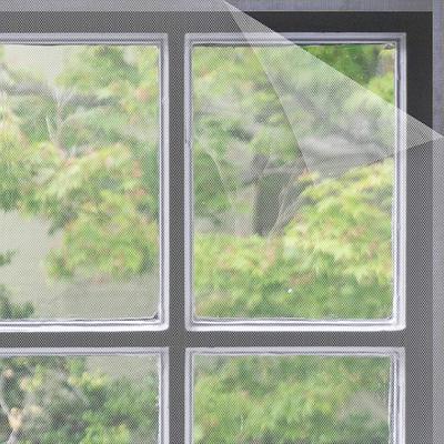 DIY Selbstklebendes Fliegen- und Mückenschutzgitter für Fenster, Insektenschutz für den Innenbereich, waschbares Fensternetz, Moskitonetz, Sonnenschutz, Verdunkelungsvorhang, insektensicheres Gazenetz