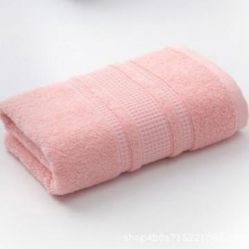 

The towel is thickened, pure cotton does not shed hair, and the plain face towel can be embroidered as a gift. 76*35cm 120g красный