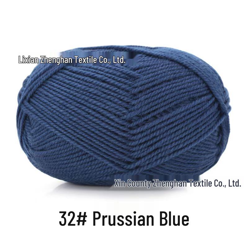 Snowy Velvet 3-Ply Medium Thick Yarn Kit: Knitting Needles, Scarf, Sweater, Baby Yarn, Crochet, DIY Material.