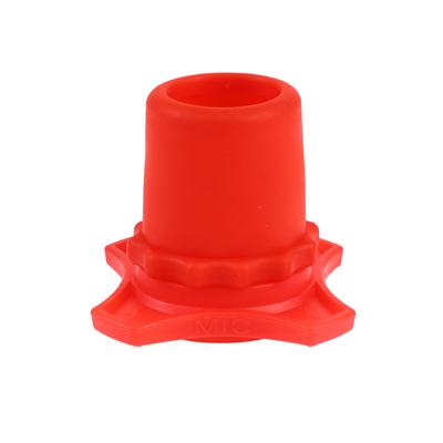 Pentagram Shakeproof Anti-Rolling Wireless Handheld Microphone Silicone Ring, Colorful Microphone Foam Windscreen Covers
