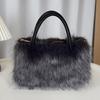 2025 Fall/Winter Women's Plush Faux Fur Crossbody Shoulder Bag