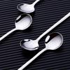 10pcs Stainless Steel Coffee Spoons, Dessert Spoons, Teaspoons, Seasoning Spoons,Suitable for Home, Cafe,Party, Kitchen Supplies