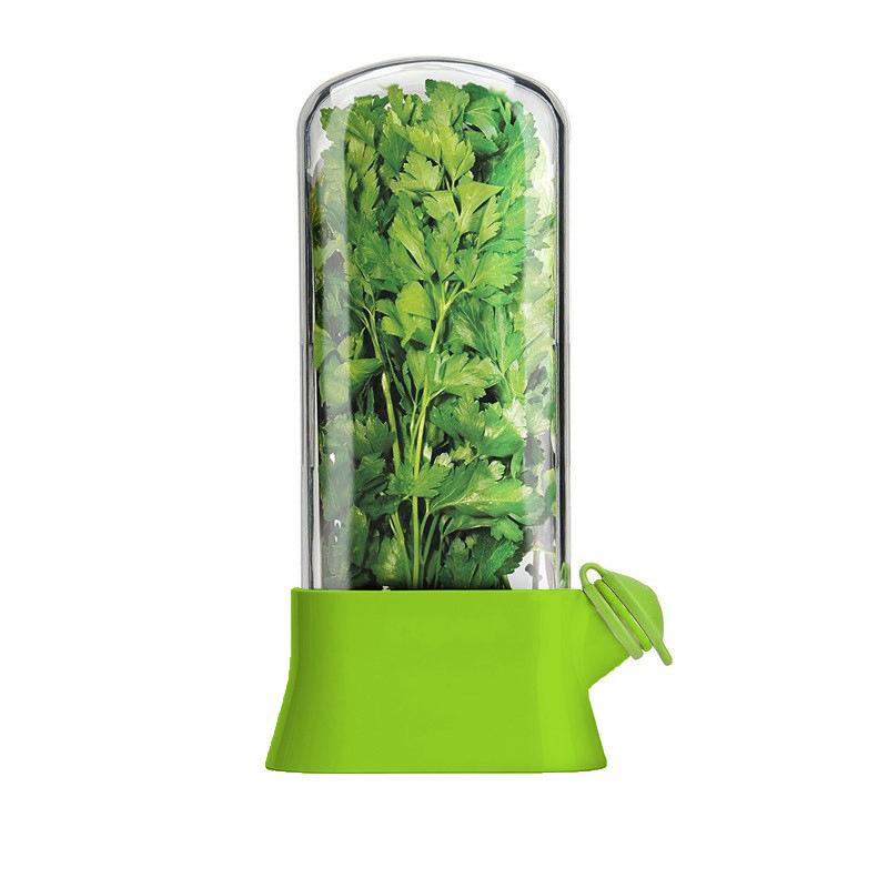Vanilla Vegetable Fresh-keeping Box Pressure Resistant and Environmentally Friendly Fresh-keeping Device Creative Coriander Fresh-keeping Cup