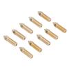 10Pcs 3D Printer Nozzle Kit High Flow Smoother  Bass Extruder Nozzle Replacement for Creali