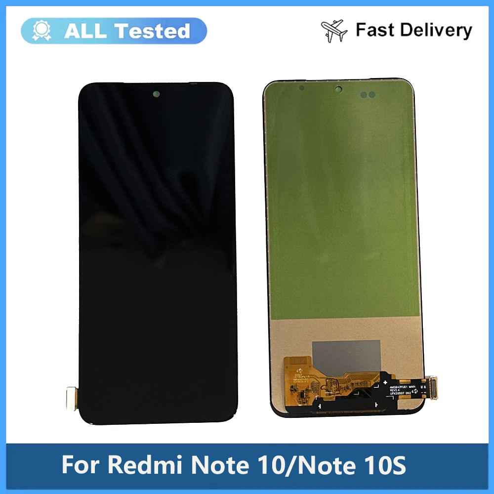 

LCD Screen and Digitizer Full Assembly For Redmi Note 10 4G Note 10S