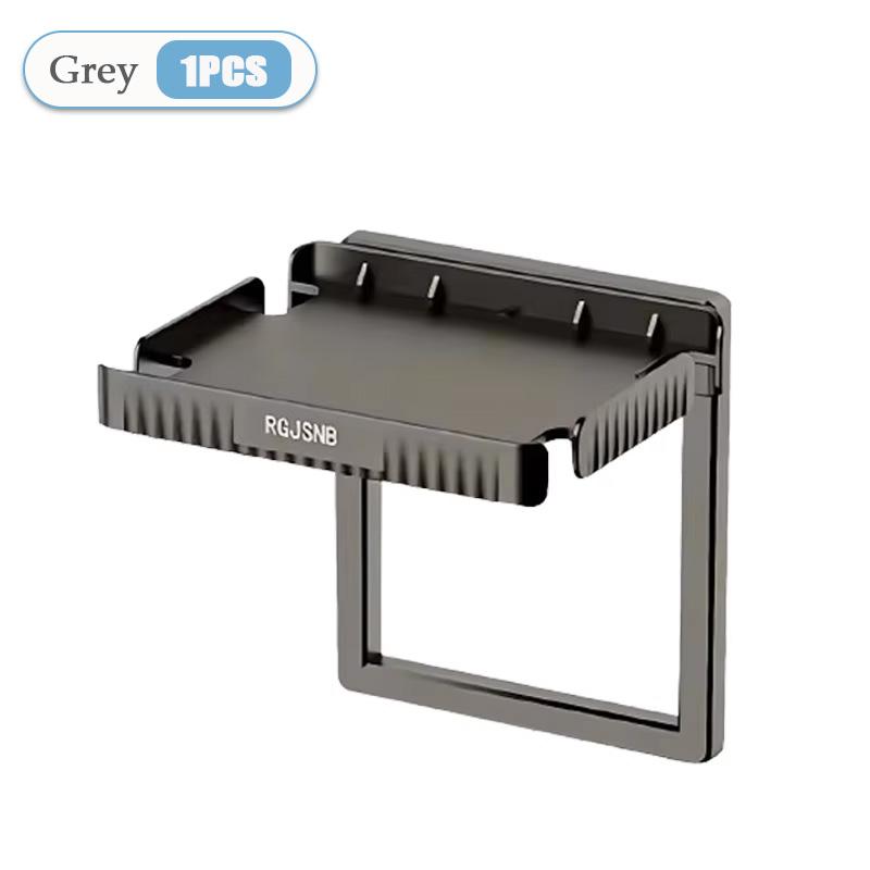 

1-20PCS Socket Storage Rack Living Room Switch Wall Mounted Set-top Box Storage Rack Non Perforated Small Speaker Router Bracket