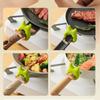 1/2PCS Multifunctional Silicone Spatula Holder, Anti-Spill Tong, Cartoon Shapes Anti-Scald Spoon Holder, Kitchen Gadgets