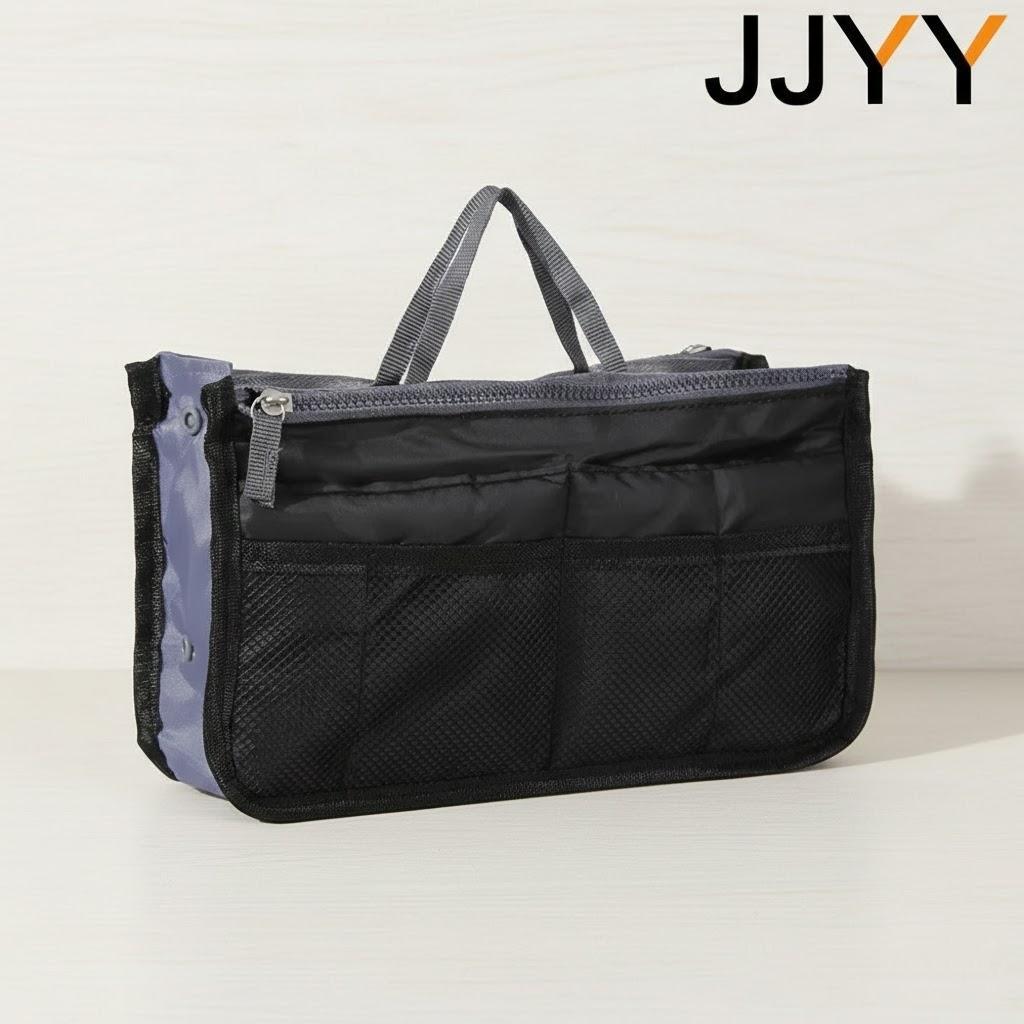 

Multifunctional Large Capacity Travel Toiletry Bag Double Zipper Makeup Organizer Storage Pouch Cosmetic Bag for Women Men чёрный