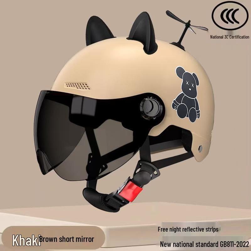 Casco Eléctrico Unisex para Bicicleta y Patinete Certificado 3C, Seguro y Ajustable, Protección Solar, Uso en Todas las Estaciones