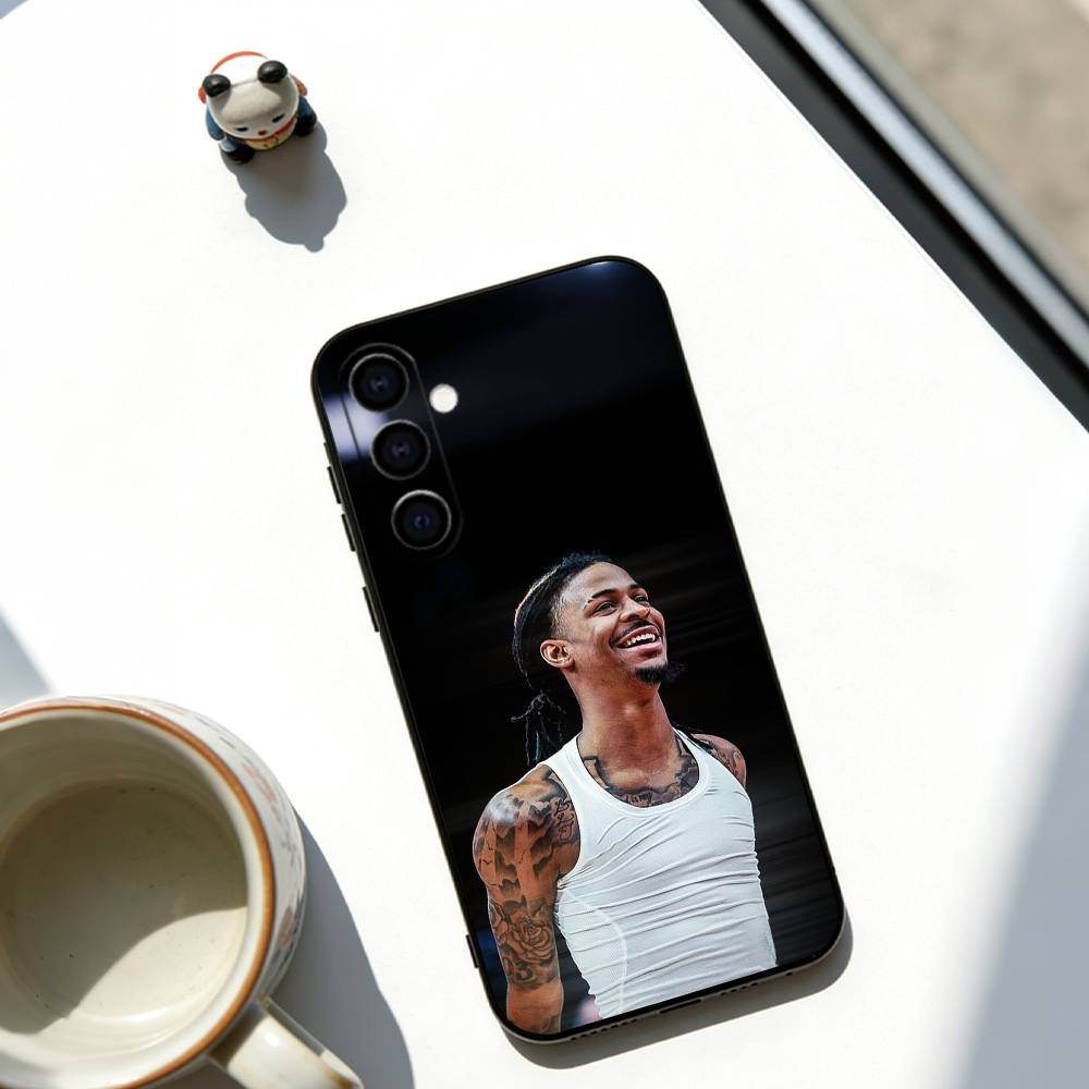 Ja Morant Phone Case Soft black For Samsung Galaxy A73,A72,A71,A70,A53,A52,A51