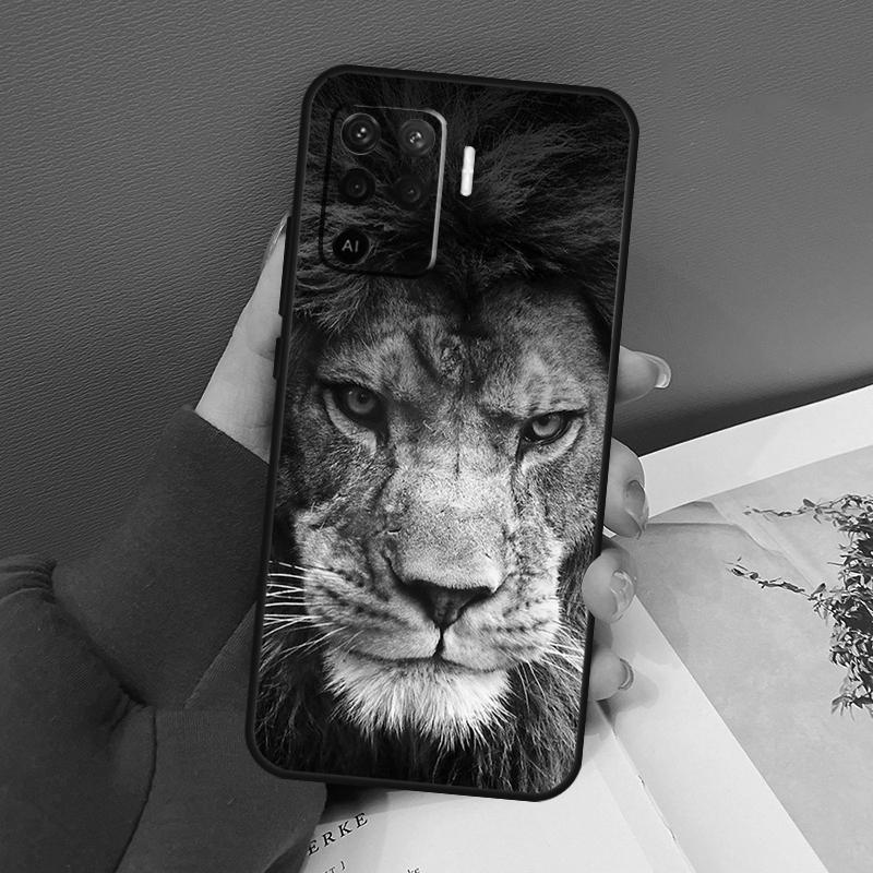 Lions Phone Case For OPPO A54 A74 A94 A53S A1K A15 A16 A3S A5S A83 A91 A93 A5 A9 A53 A31 A52 A72