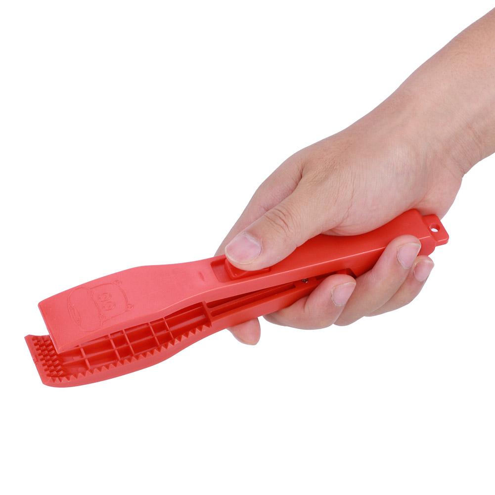 ABS Fishing Control Clip Fish Body Attaching Clamp Controller Tackle with Locking Switchred