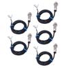5Pcs Inductive Proximity Sensor Switch NPN 5?30VDC Magnetic Hall Detector Electronic Component
