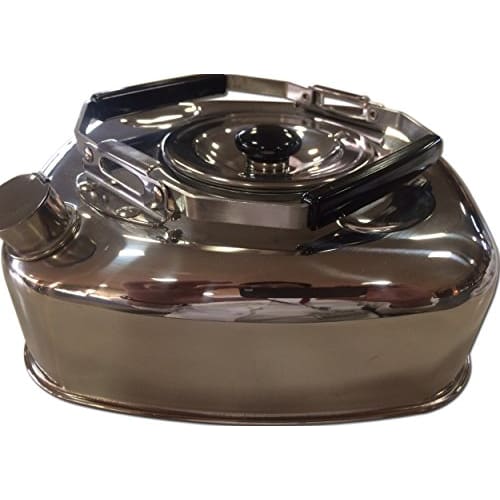 Sugiyama Metals 2.5L Stainless Steel Kettle, Induction and Gas Compatible, Stores Directly In the Refrigerator, Perfect for Barley Tea, Compact, Stack