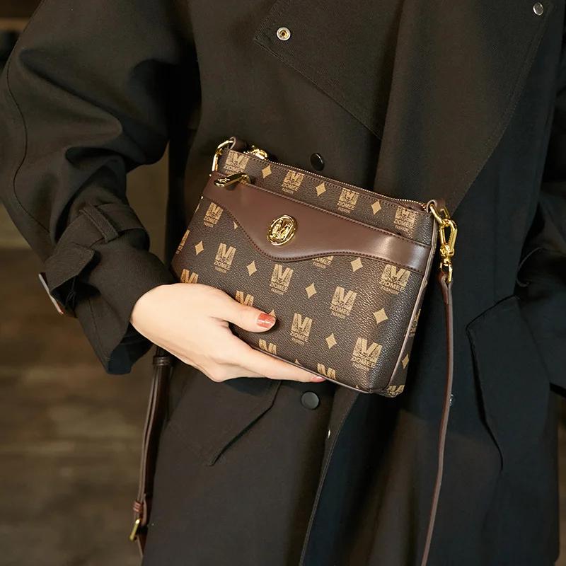 Luxury Designer Women Handbags High Quality Casual Shoulder Bag New Square Bag Fashion Versatile Waterproof Messenger Bags