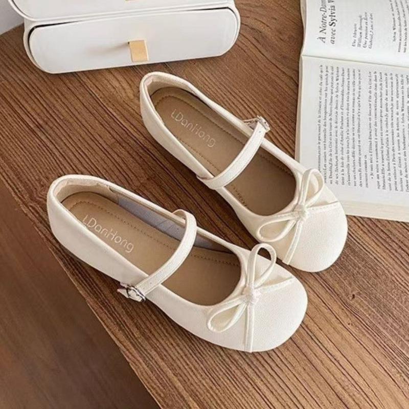 

Ретро туфли-лодочки с круглым носком на низком каблуке, женские летние новые белые туфли Мэри Джейн на мягкой подошве 40