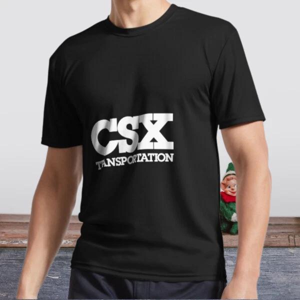 New Shirt CSX Transportation Active Logo T-Shirt Funny Size S to 5XL L