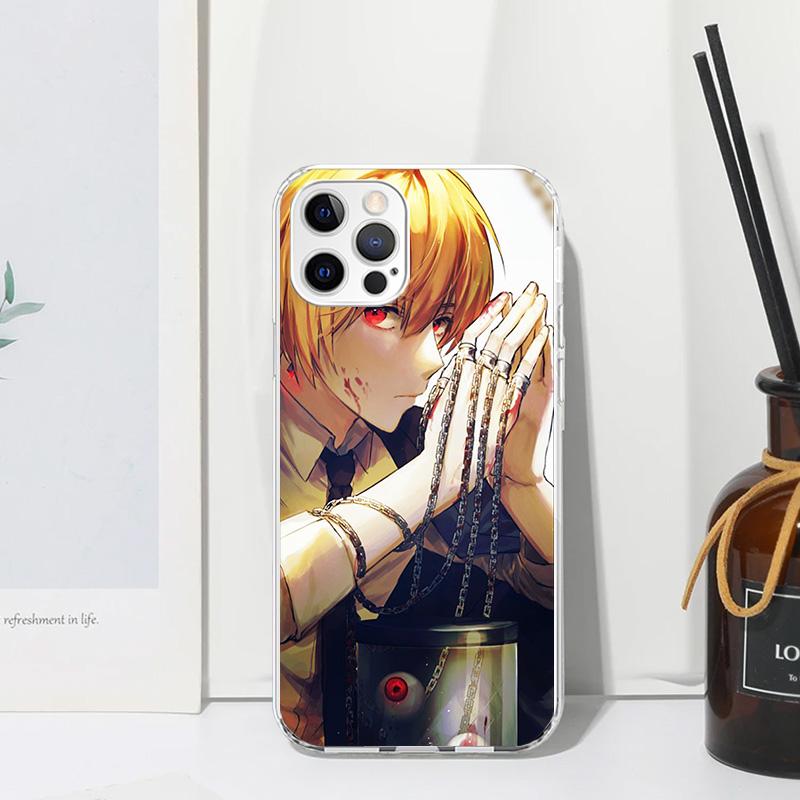 Huner X-Hunters Kurapika Phone Case For Iphone 17 Air 16 15 Plus 16E 14 Pro Max 13 Mini 12 11 7 8 SE Fundas Soft Back Cover 17 A