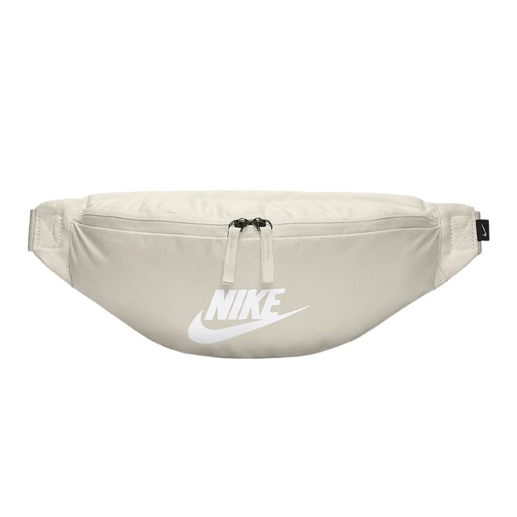 

Nike Sports Casual Logo Zipper Polyester Chest Bag Waist Bag Regular Couple Style Unisex bags Gray White BA5750-104 Gray White