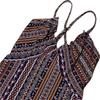 Women Casual Sleeveless Summer Dresses Spring Patchwork Boho Floral Cocktail Party Dress