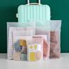Plastic Ziplocks Bags Waterproof Luggage Organizer Pouch for Clothes Towels Practical Dustproof Sealed Bag