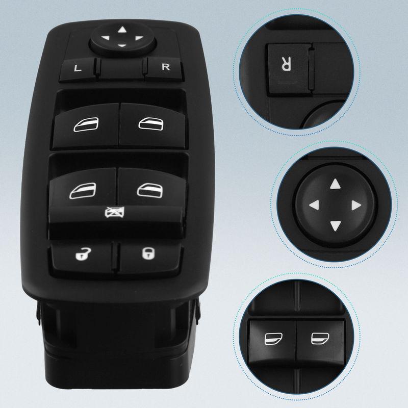 Reliable-Power Master Window Switch Lifter Button For Dodge Caravan Grand Caravan Journey 2006-2014 4602535AF 4602535AG 4602535A