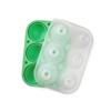 Stampo in silicone per uso alimentare da 50 ml Stampo per cubetti di ghiaccio rotondo a 6 scomparti Stampo fatto in casa Stampo per decorazione torta al cioccolato fai-da-te