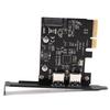 USB3.2 Expansion Card TYPE‑C+TYPE‑A Desktop Expansion Card for ASMedia ASM3142 10Gbps