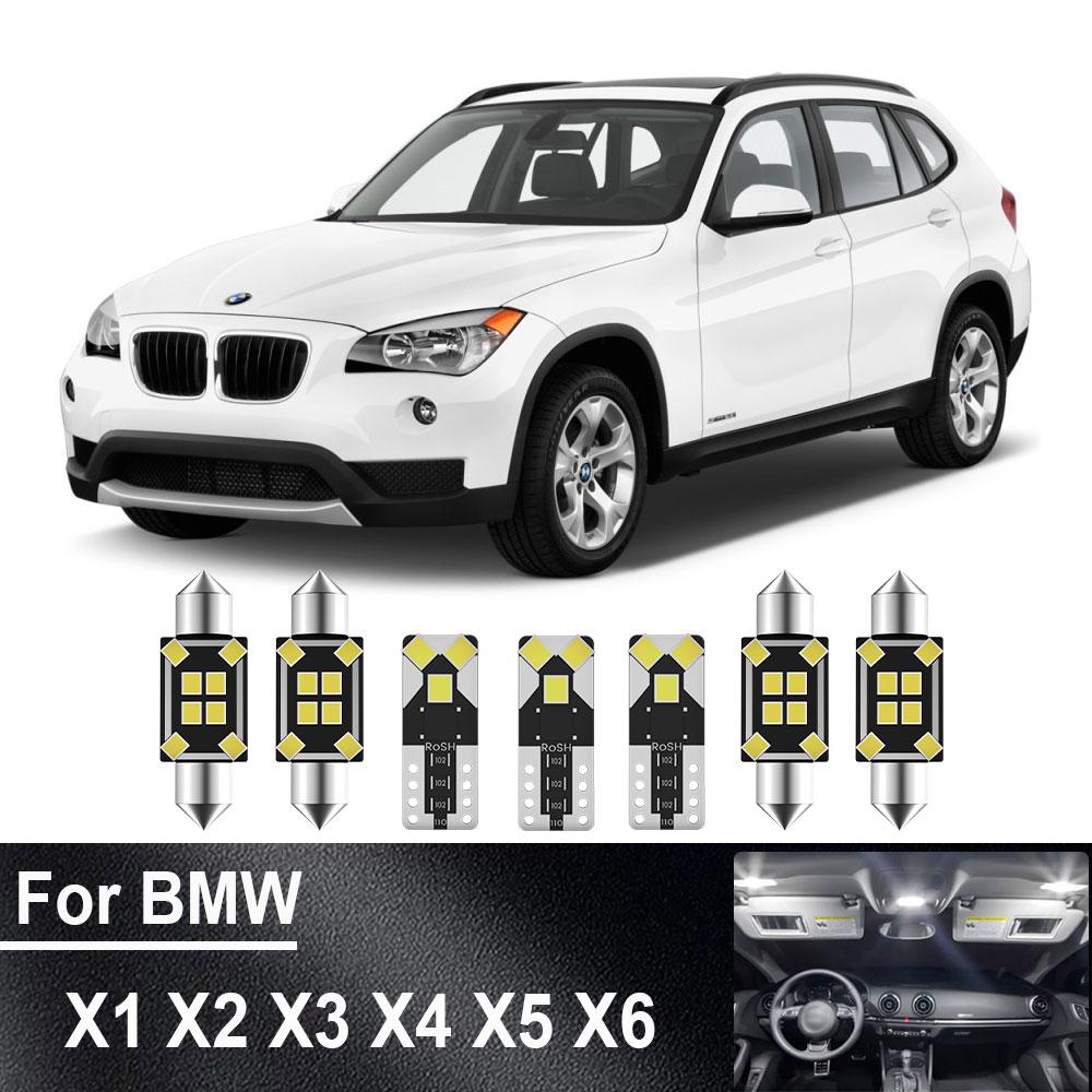 ABRIGHT Car Interior Light LED For BMW X1 E84 F48 X2 F39 X3 E83 F25 X4 F26 X5 E53 E70 X6 E71 2003 2004 2005 2006 -2018 2019 2020