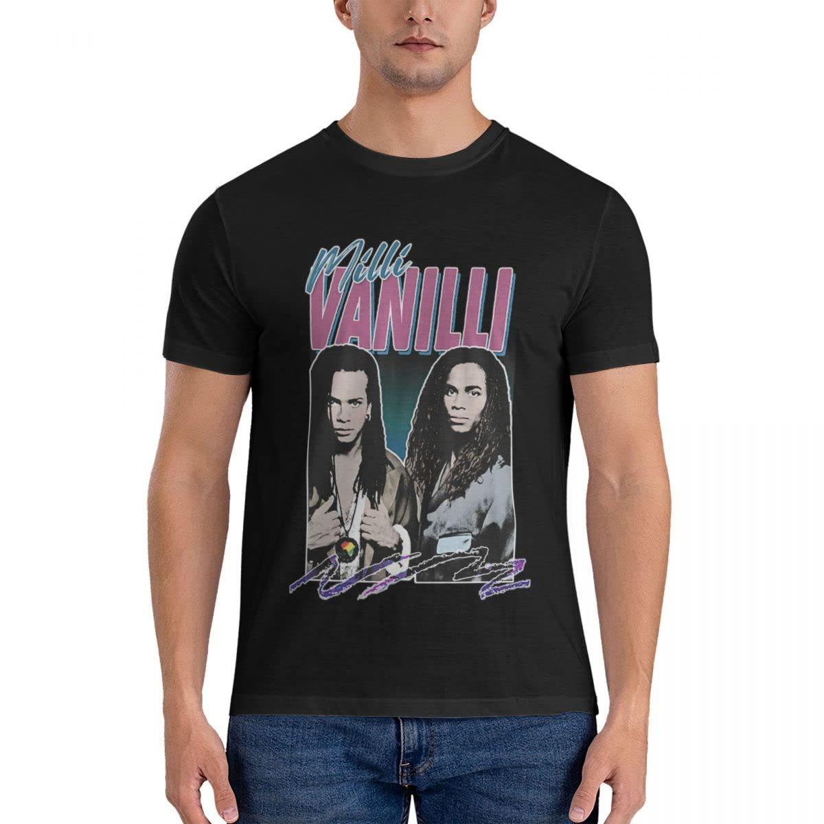 Milli Vanilli Retro Portrait T-Shirt L