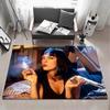 Anime P Pulp Fiction Floor Mat Eco Flannel Doormat Non Slip Odorless Indoor Floor Rug Soft Short Plush Home Mat