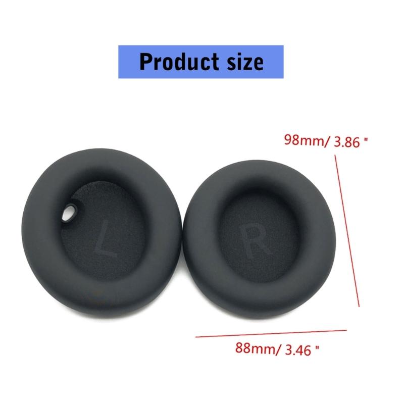 Replacement Protein Leather Earpads Ear Pad for Space One Headphones Ear Cushions Earmuffs Ear Cover