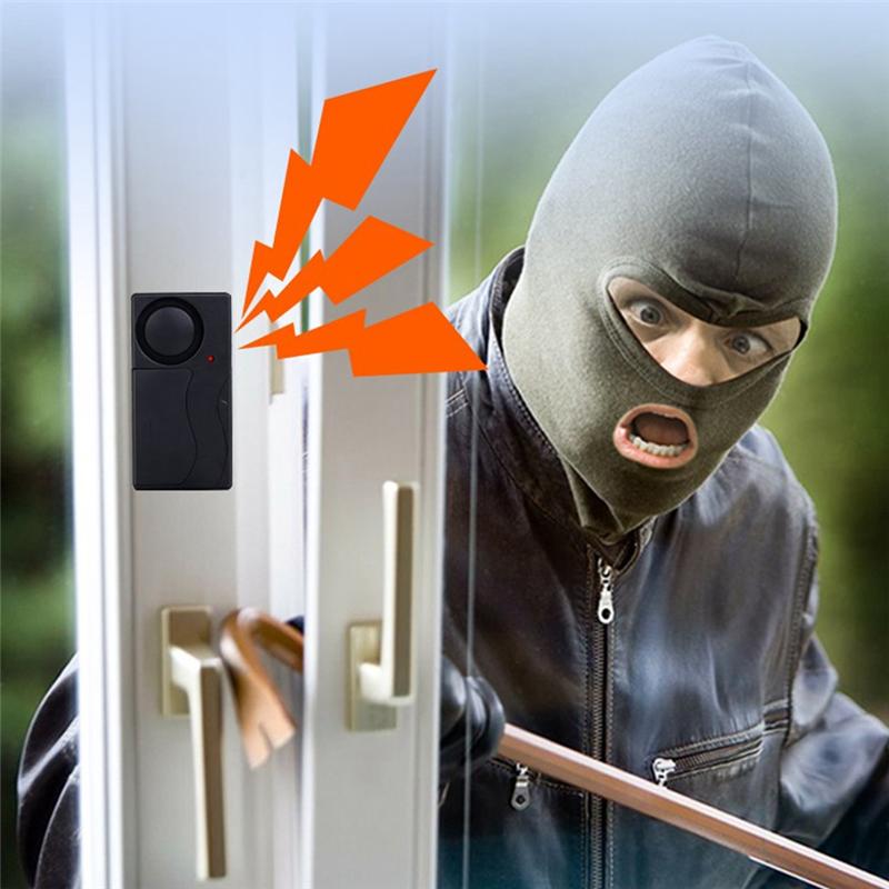 Remote Control Vibration Alarm Wireless Vibration Alarm Set Adjustable Sensitivity Loud Alarm For Electric Vehicle Battery