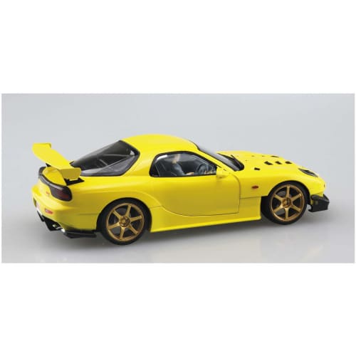 Aoshima Bunka Kyozai (AOSHIMA) 1/24 Scale Initial D Series No. 15 Keisuke Takahashi FD3S RX-7 Project D Specification with Driver Figure Plastic Model